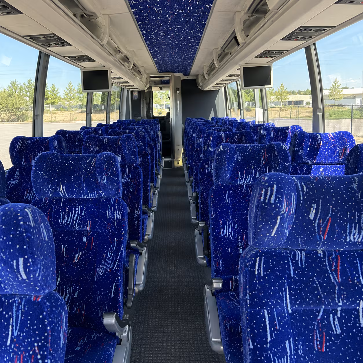 Sandy Springs Airport Shuttle & Transportation party bus exterior