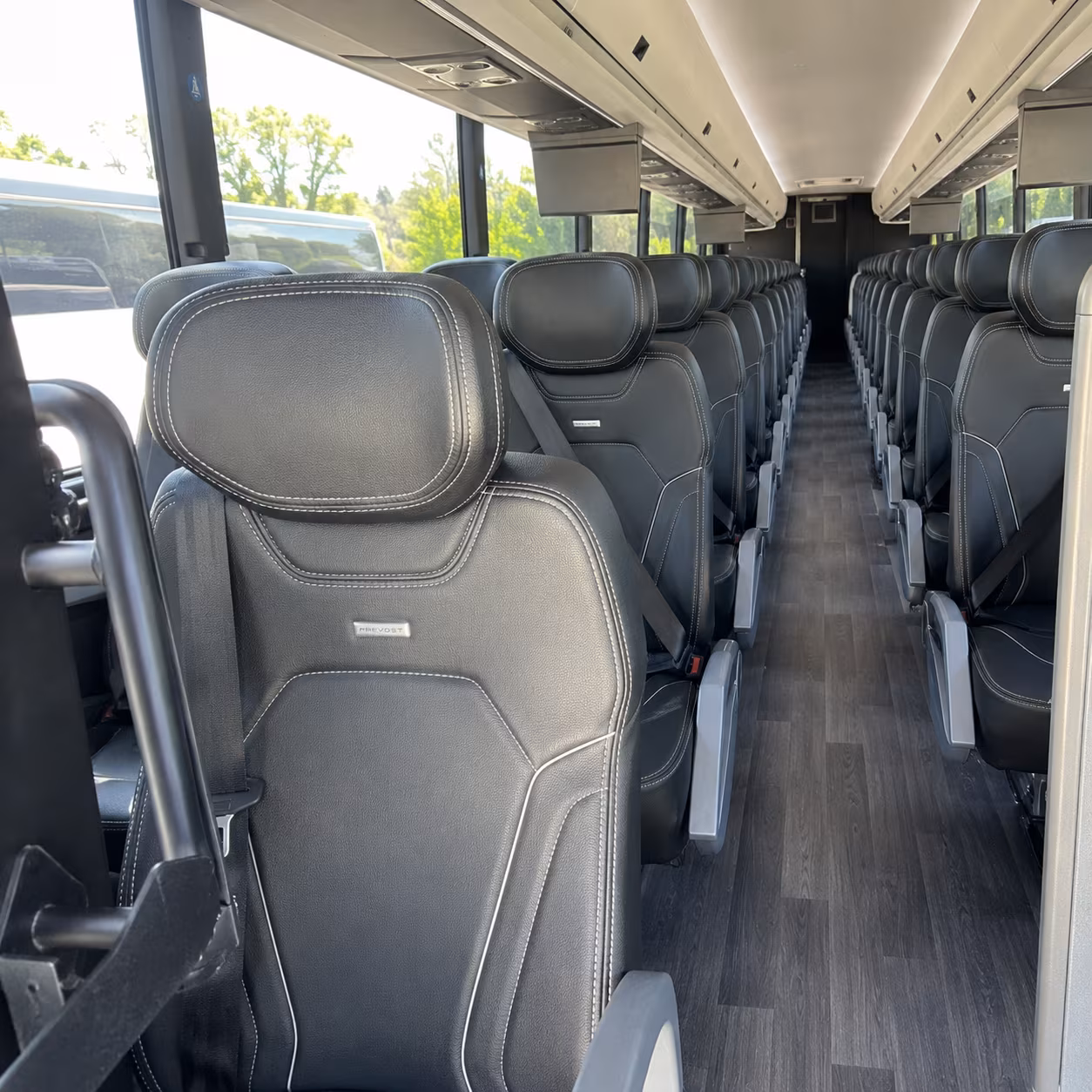 Sandy Springs Airport Shuttle & Transportation party bus exterior