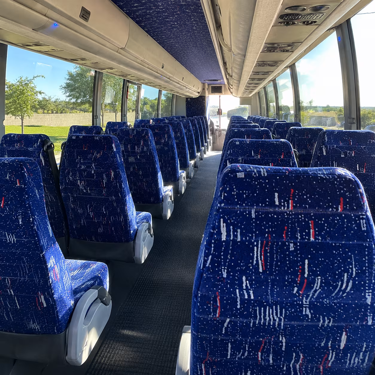 Sandy Springs Airport Shuttle & Transportation party bus exterior