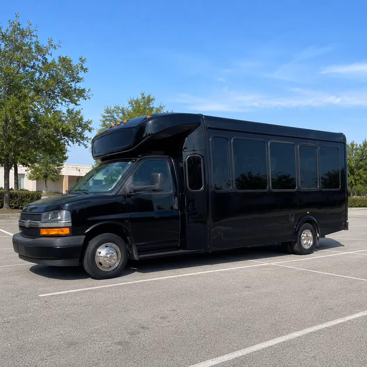 Sandy Springs Concert & Music Festival Transportation party bus exterior