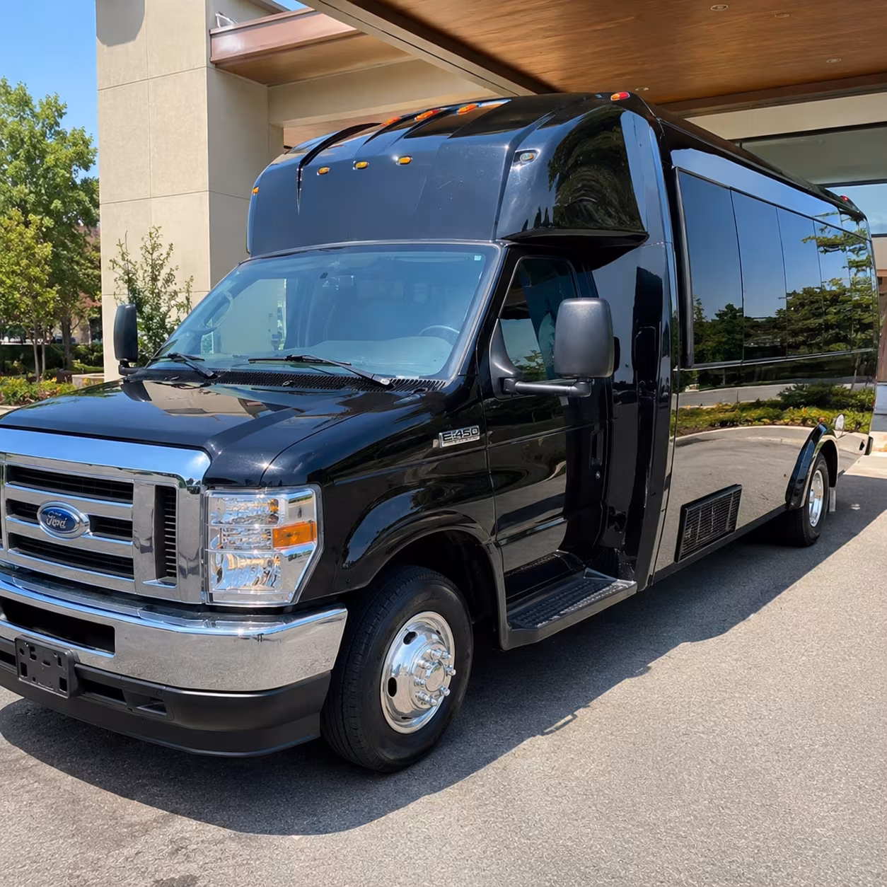 Sandy Springs Concert & Music Festival Transportation party bus interior