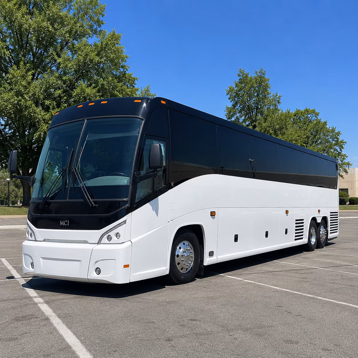 Sandy Springs Corporate Transportation party bus interior