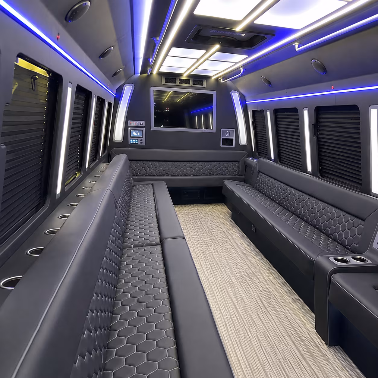 Sandy Springs Prom & Homecoming Transportation onboard seating