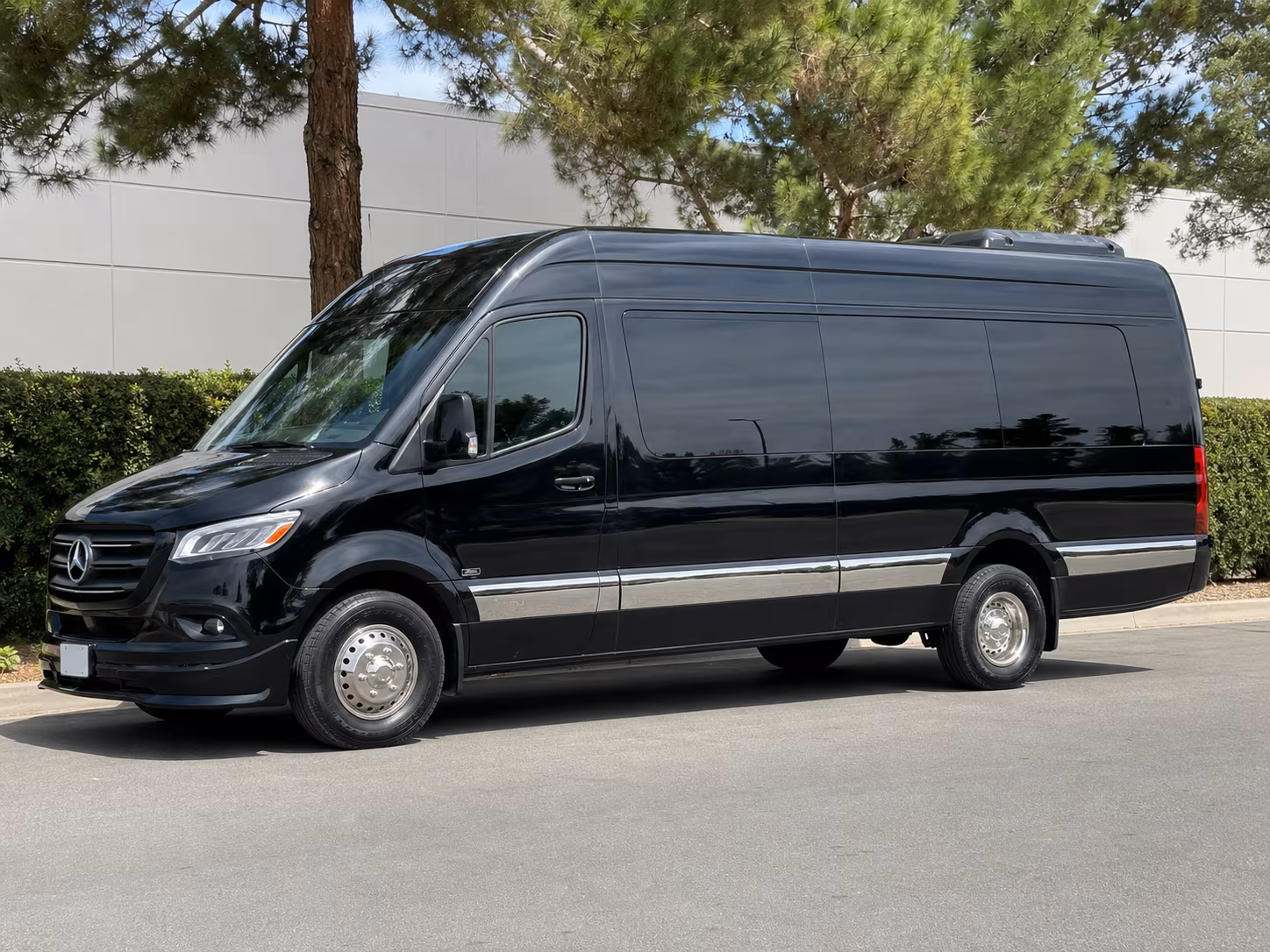 Sandy Springs School Event Transportation party bus interior