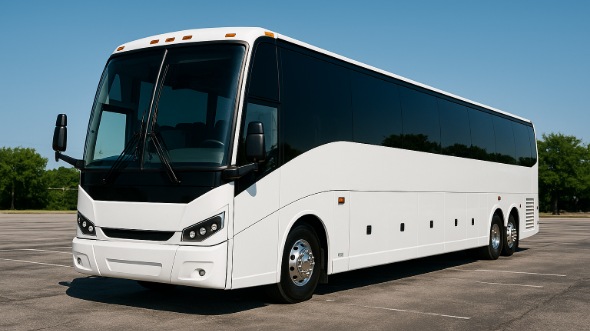 Exterior of Charter Bus Company Atlanta's 40 Passenger Party Bus in Atlanta